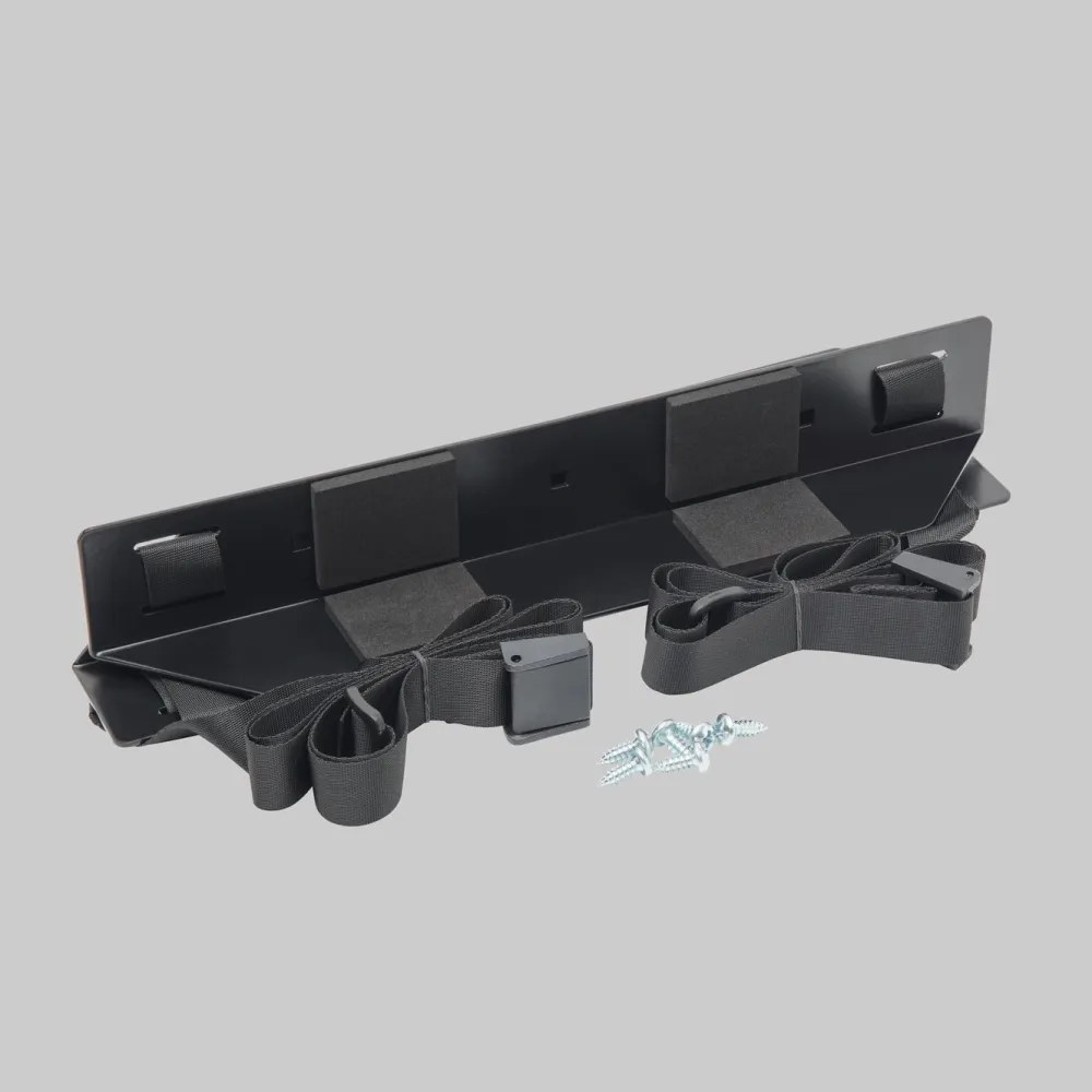 Kjell Datatilbehør|Ergonomi|PC-holder med stropper Svart