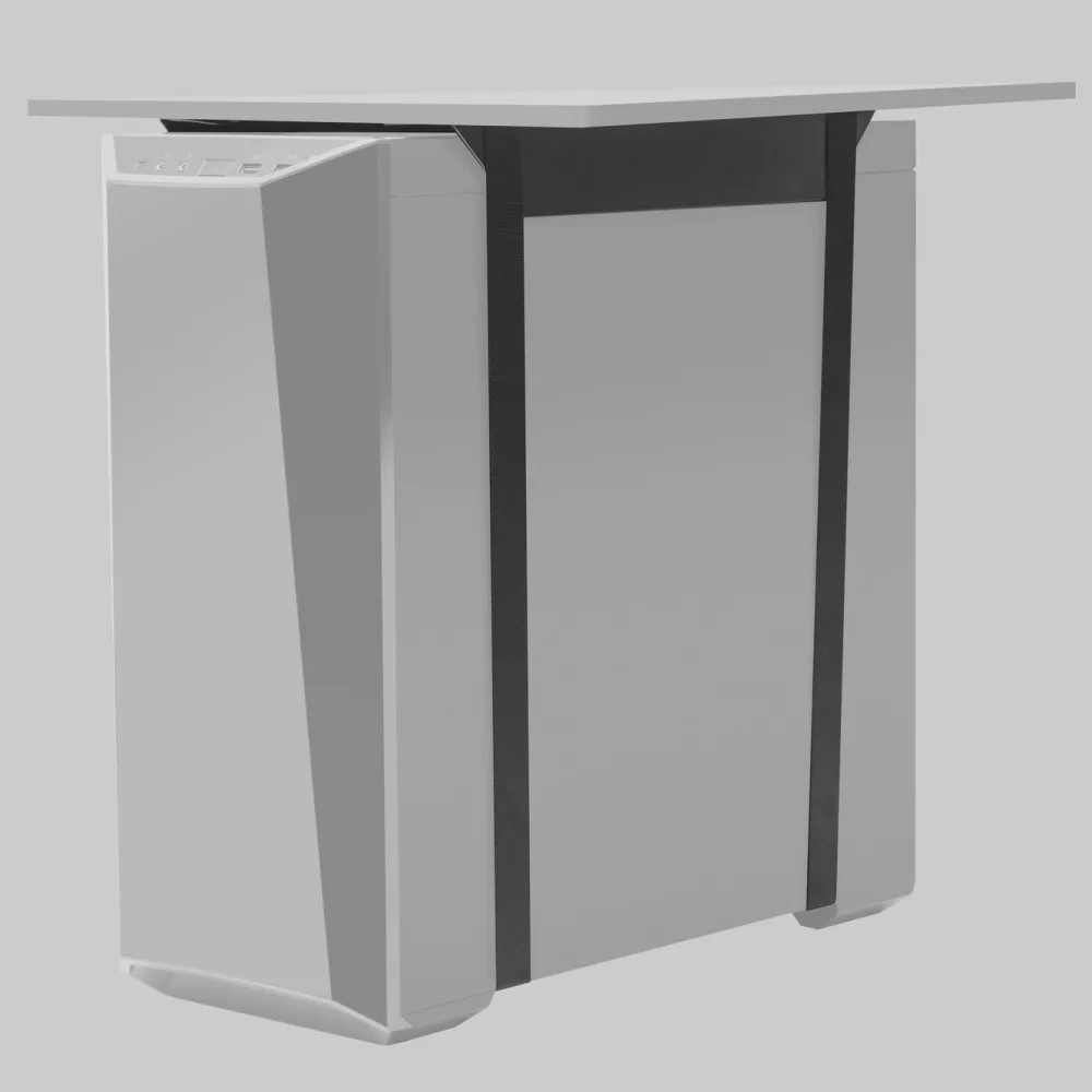 Kjell Datatilbehør|Ergonomi|PC-holder med stropper Svart