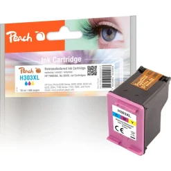 Peach Skrivere Og Tilbehør|Blekkpatron tilsvarer HP 303XL - Farge