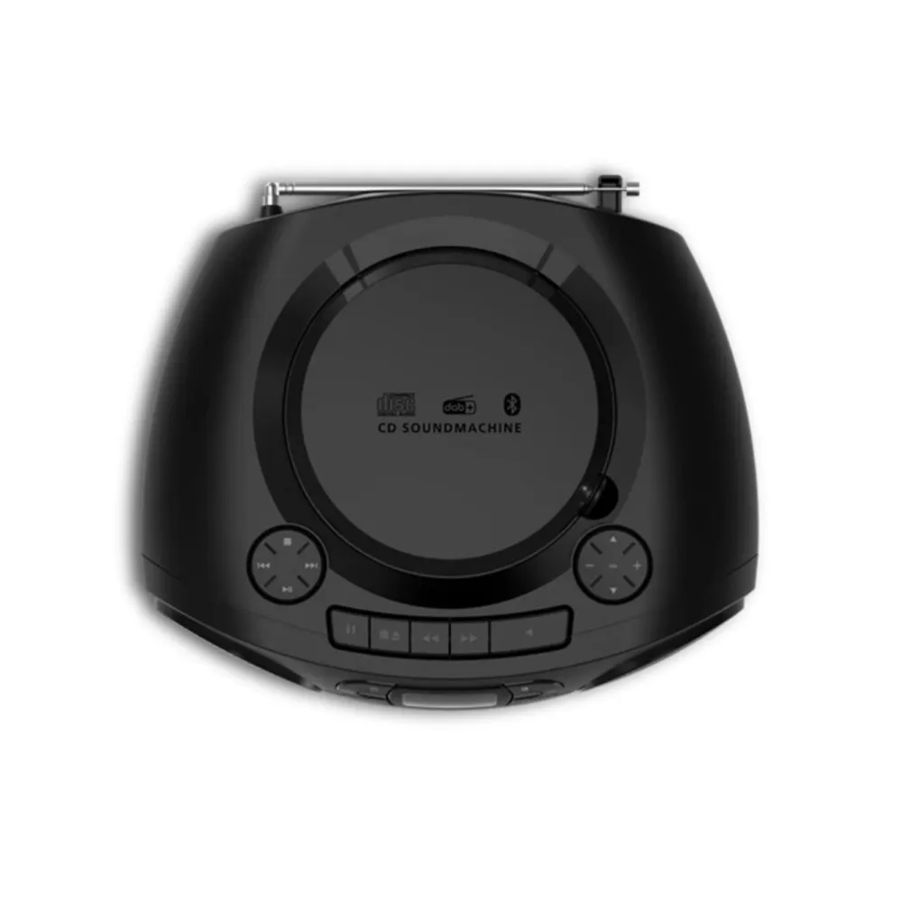 Philips Musikkspiller Og Radio|Høyttaler|CD Soundmachine med kassettdekk og DAB+-radio