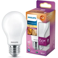 Philips Lyslenker|Taklamper|Dimbar LED-pære E27 1521 lm
