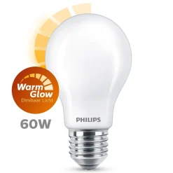 Philips Lyskilder|Dimbar LED-pære E27 806 lm