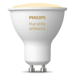 Philips Hue Smart Belysning|Smart Belysning|Ambiance Smart LED-pære GU10 350 lm 1-pk.