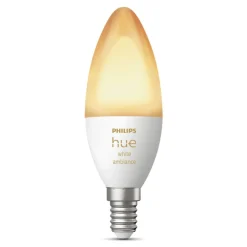 Philips Hue Smart Belysning|Smart Belysning|Ambiance Smart LED-pære E14 470 lm 1-pk.