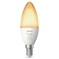 Philips Hue Smart Belysning|Smart Belysning|Ambiance Smart LED-pære E14 470 lm 1-pk.