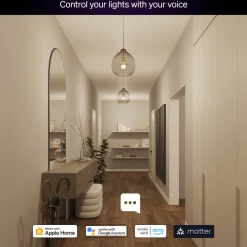 Philips Hue Lyslenker|Taklamper|Essential Smart LED-pære E27 806 lm 1-pk.