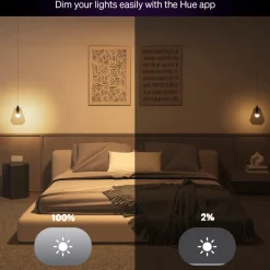 Philips Hue Smart Belysning|Philips Hue|Essential Smart LED-pære E27 806 lm 3-pk.