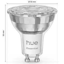 Philips Hue Smart Belysning|Smart Belysning|Essential Smart LED-pære GU10 345 lm 3-pk.
