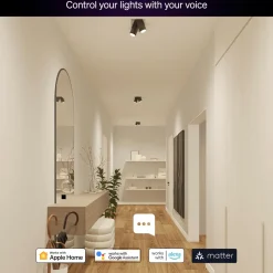 Philips Hue Smart Belysning|Smart Belysning|Essential Smart LED-pære GU10 345 lm 3-pk.