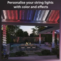 Philips Hue Lyslenker|Smart Belysning|Festavia Lyslenke 250 LED