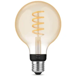 Philips Hue Smart Belysning|Smart Belysning|Filament G93 E27 Smart LED-pære 550 lm