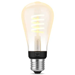 Philips Hue Smart Belysning|Smart Belysning|Filament ST64 E27 Smart LED-pære 550 lm