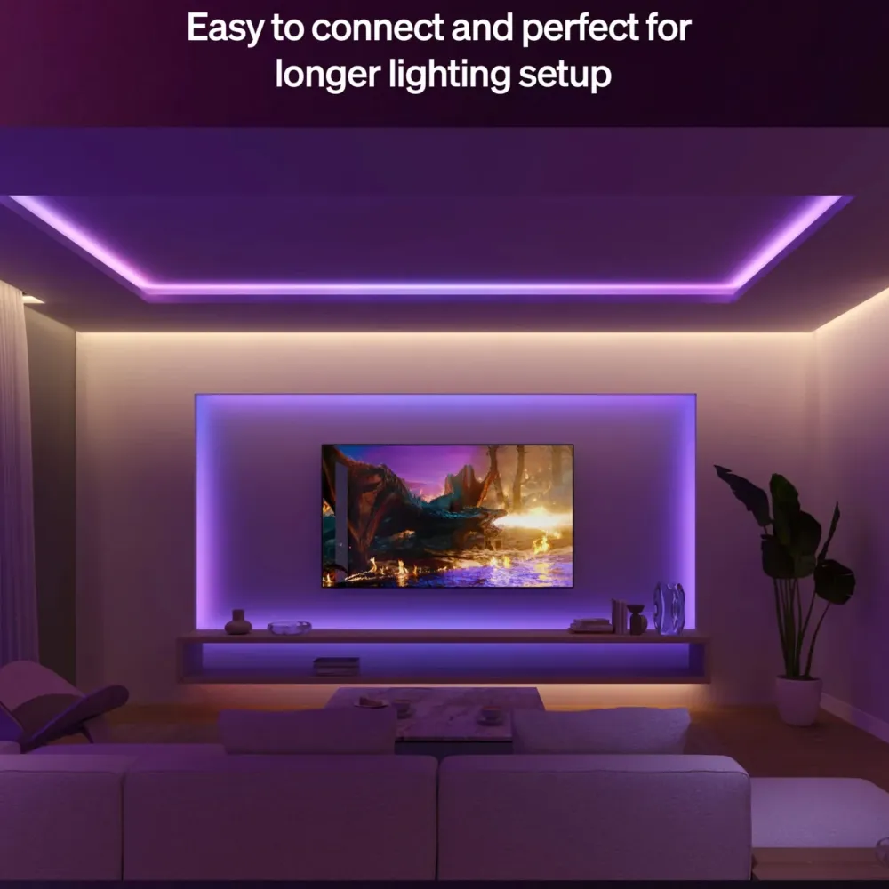 Philips Hue Smart Belysning|Philips Hue|Hue Flux LED-lysslynge forlengelse 5 m
