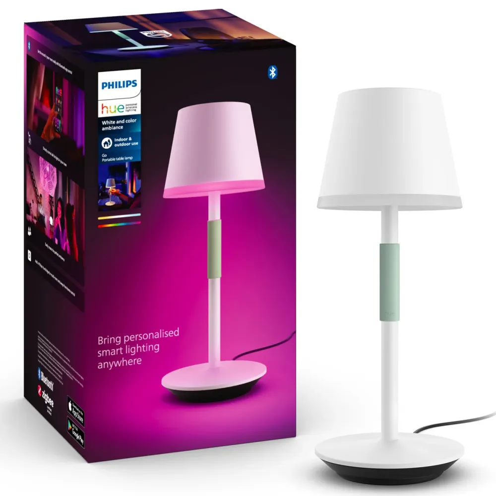Philips Hue Philips Hue|Utendørs Belysning|Hue Go Portabel bordlampe 530 lm