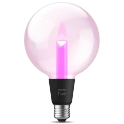Philips Hue Smart Belysning|Philips Hue|Lightguide G125 E27 smart kuleformet LED-pære 500 lm