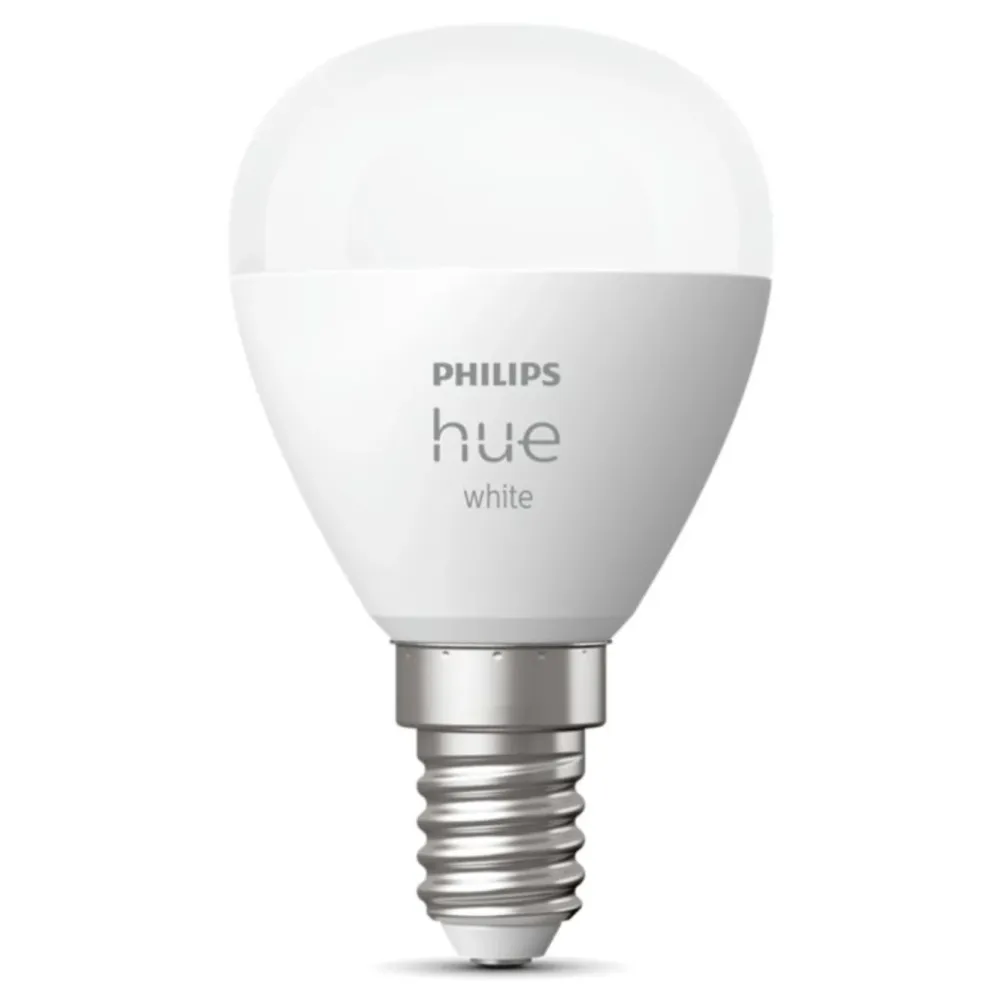 Philips Hue Smart Belysning|Smart Belysning|Luster Smart LED-pære E14 470 lm 1-pk.