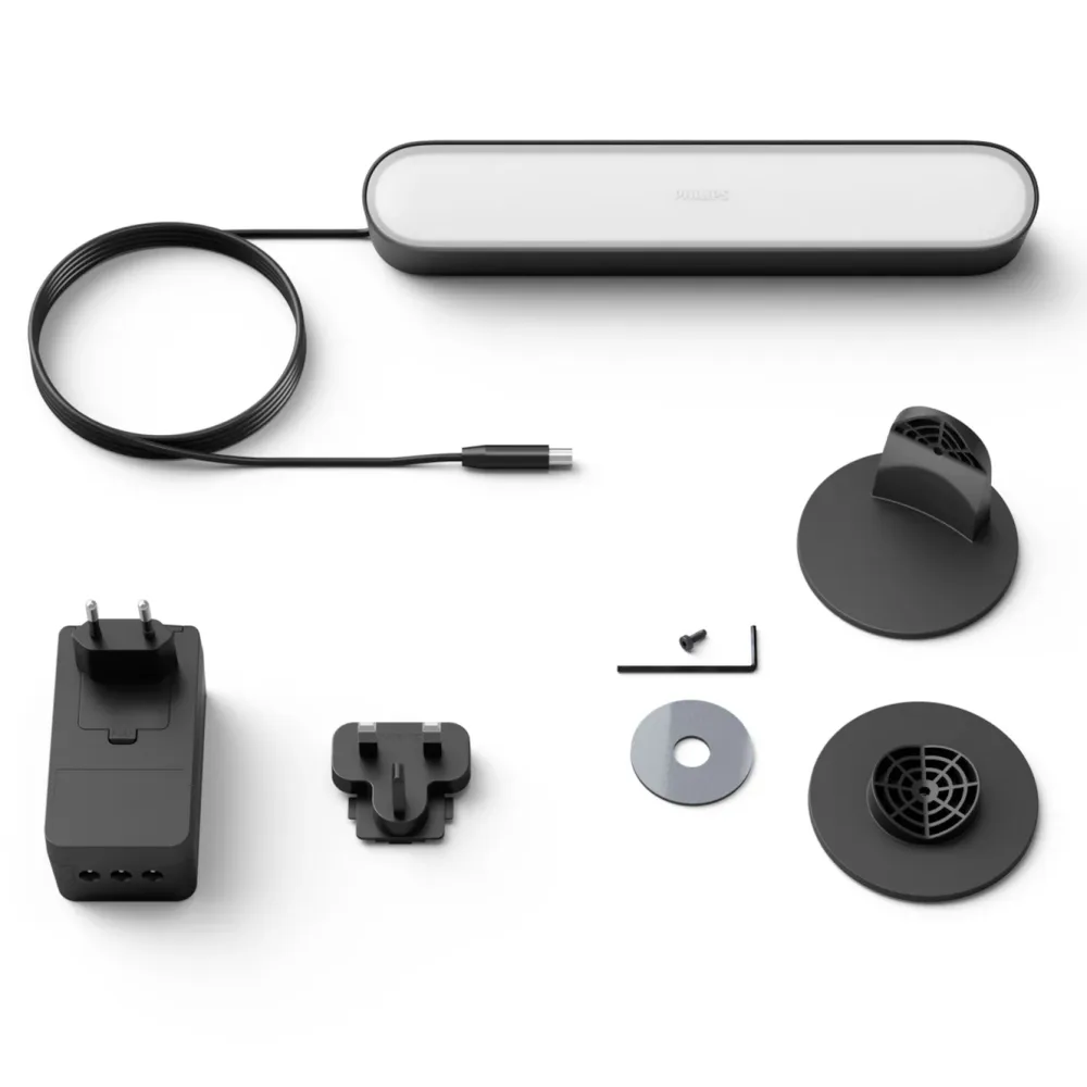 Philips Hue Smart Belysning|Philips Hue|Play Bord- og vegglampe - Svart