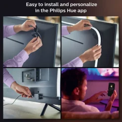 Philips Hue Smart Belysning|Tv Og Tilbehør|Play Gradient Lightstrip for TV 55