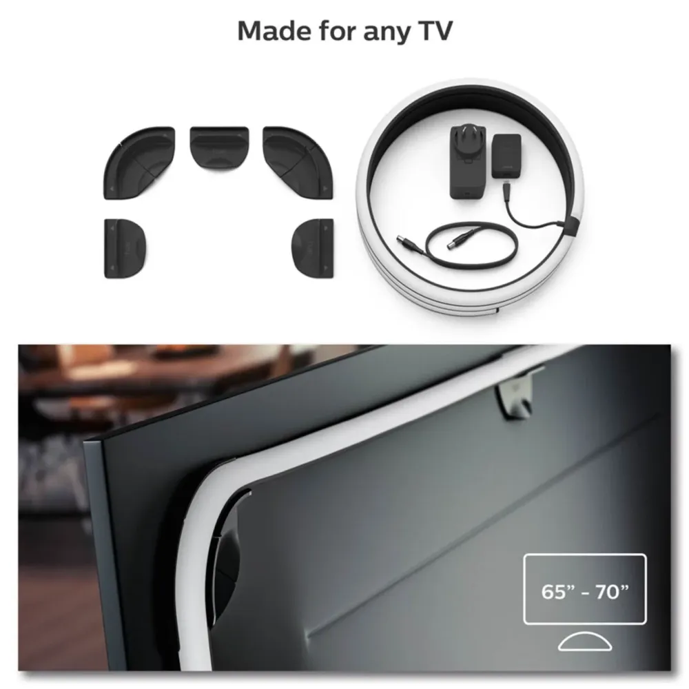 Philips Hue Smart Belysning|Tv Og Tilbehør|Play Gradient Lightstrip for TV 65"