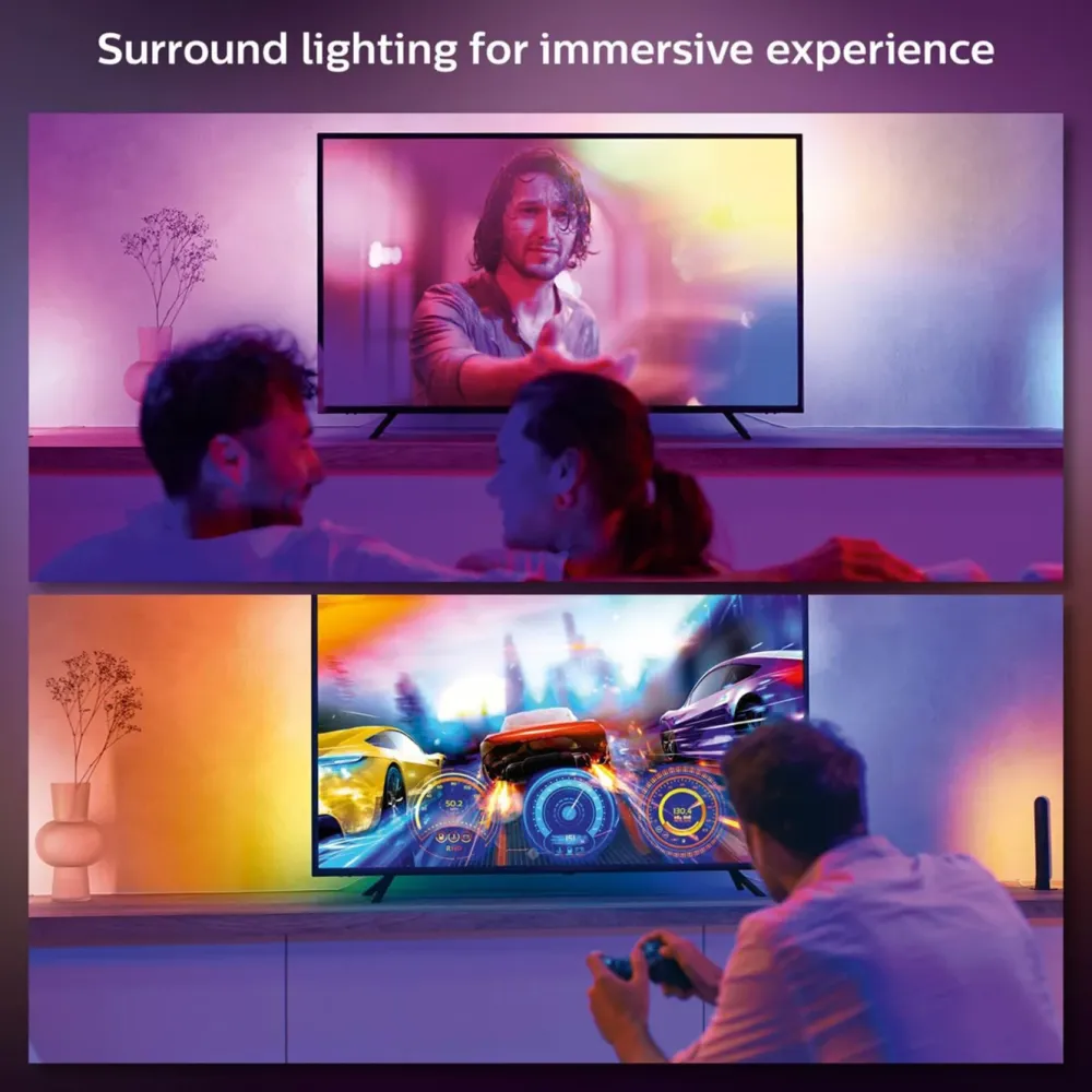 Philips Hue Smart Belysning|Tv Og Tilbehør|Play Gradient Lightstrip for TV 75"