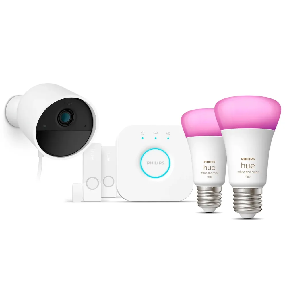 Philips Hue Philips Hue|Philips Hue|Secure Cam Startpakke
