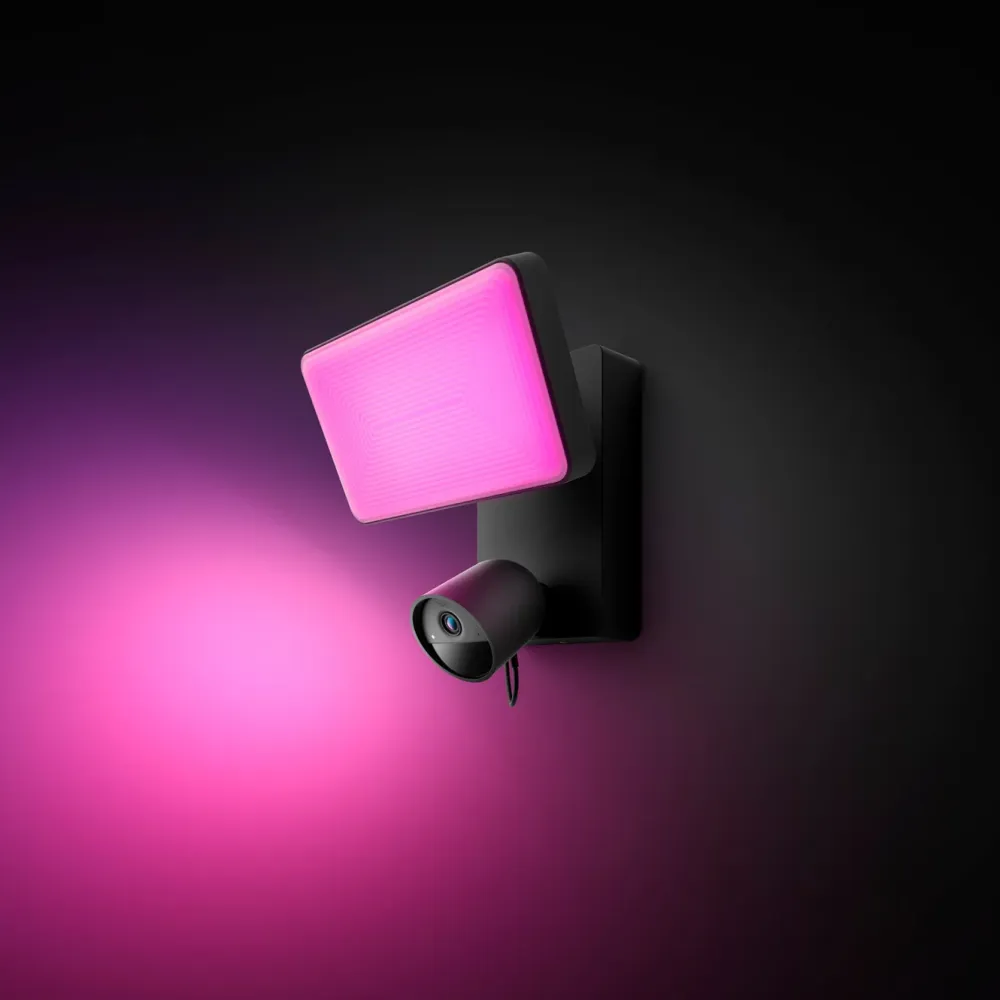 Philips Hue Philips Hue|Kameraovervåking|Secure Flood Light Camera