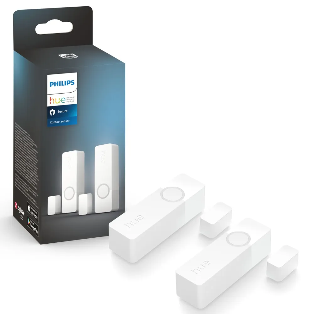 Philips Hue Philips Hue|Philips Hue|Secure Kontaktsensor - Hvit 2-pk.