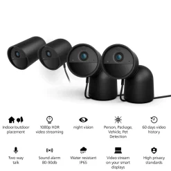 Philips Hue Philips Hue|Kameraovervåking|Secure Wired Cam