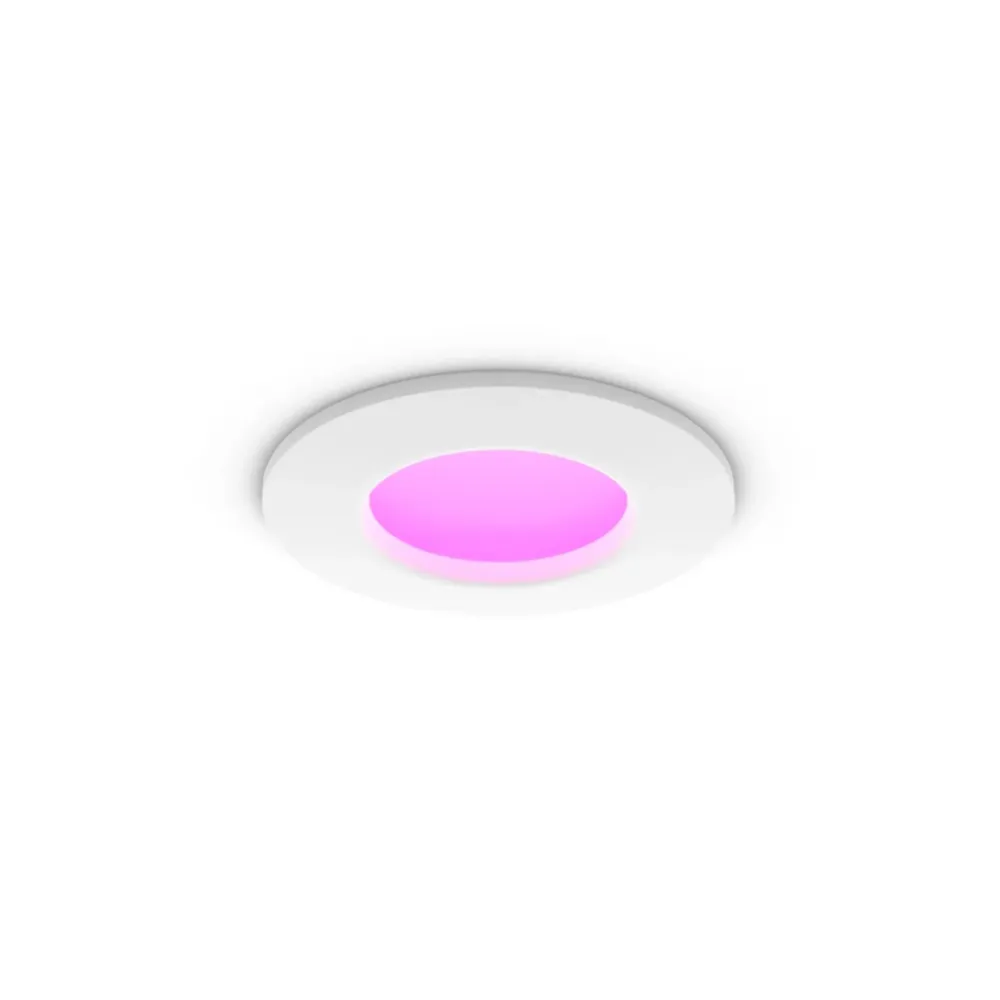 Philips Hue Smart Belysning|Lampetilbehør|Slim innfelt spotlight 90 mm 1-pk.