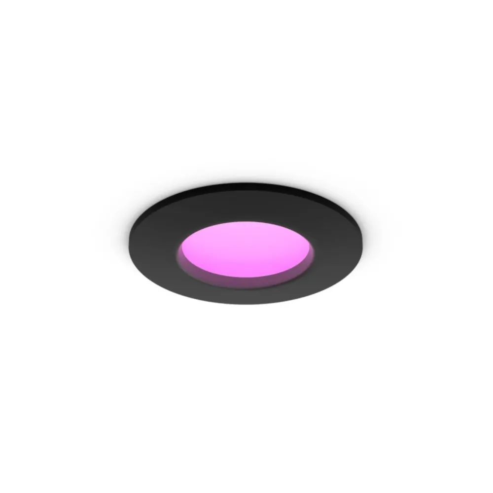 Philips Hue Smart Belysning|Lampetilbehør|Slim innfelt spotlight 90 mm 1-pk.