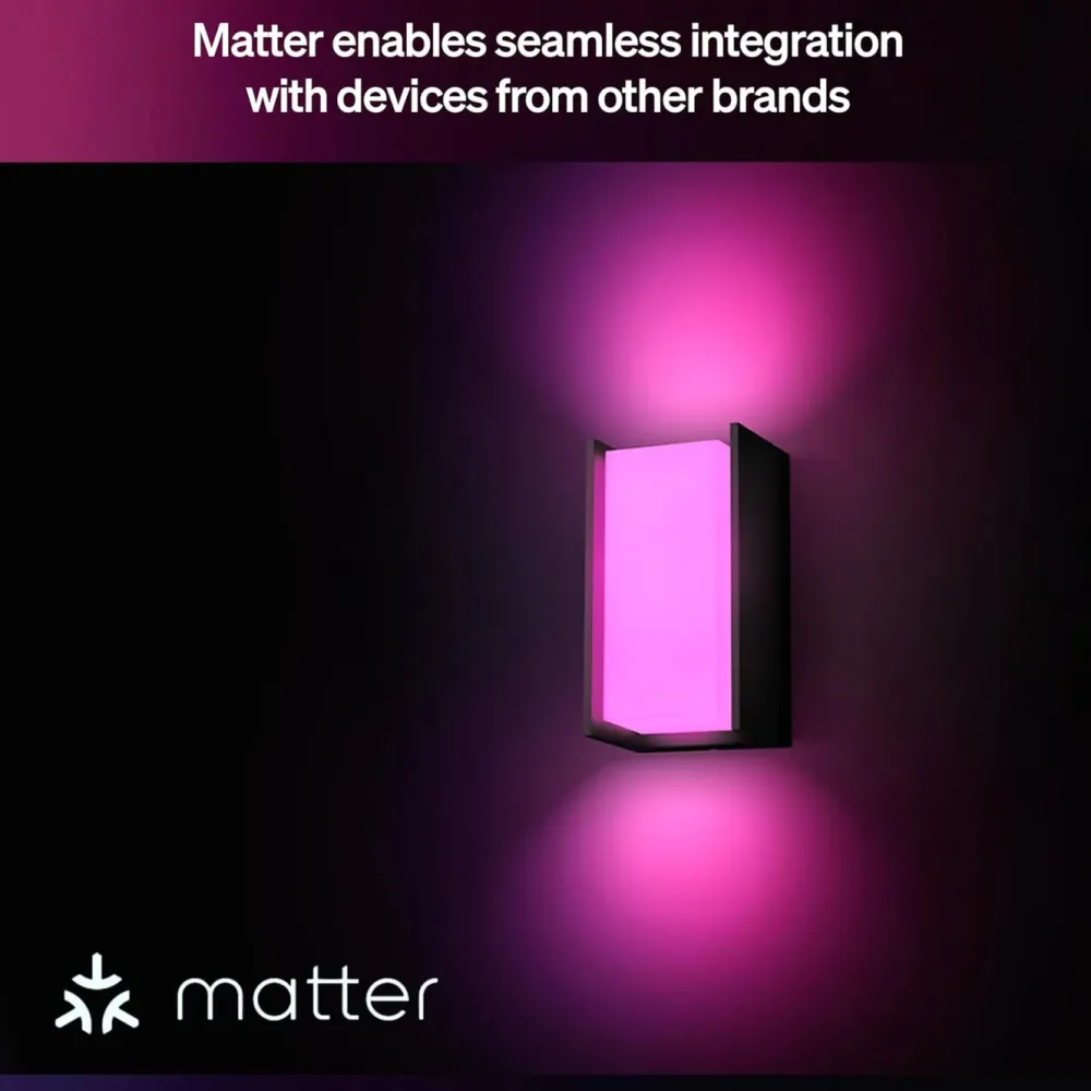 Philips Hue Philips Hue|Utendørs Belysning|Turaco vegglampe for utendørs bruk Antrasitt