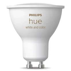 Philips Hue Smart Belysning|Smart Belysning|White and Color Ambiance Smart LED-pære GU10 400 lm 1-pk