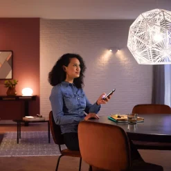 Philips Hue Smart Belysning|Lyslenker|White Smart LED-pære E27 1100 lm 1-pk.