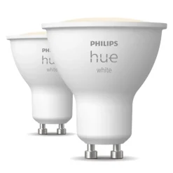 Philips Hue Smart Belysning|Philips Hue|White Smart LED-pære GU10 400 lm 2-pack