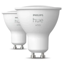 Philips Hue Smart Belysning|Philips Hue|White Smart LED-pære GU10 400 lm 2-pack