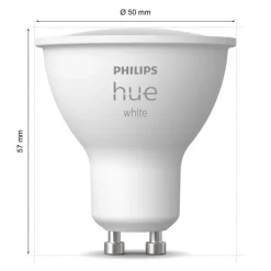 Philips Hue Smart Belysning|Philips Hue|White Smart LED-pære GU10 400 lm 1-pack