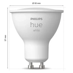 Philips Hue Smart Belysning|Philips Hue|White Smart LED-pære GU10 400 lm 1-pack