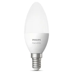 Philips Hue Smart Belysning|Smart Belysning|White Smart LED-pære E14 470 lm 1-pk.