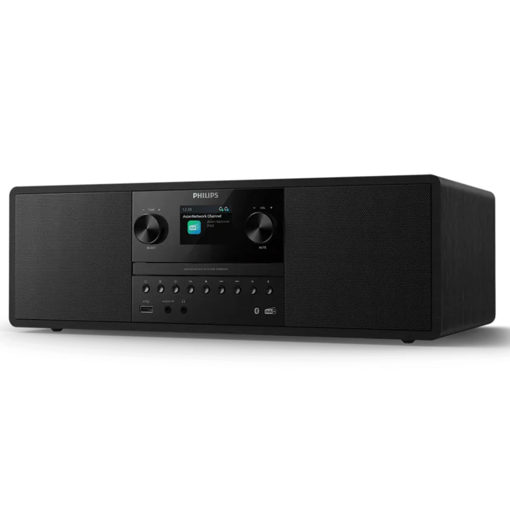 Philips Musikkspiller Og Radio|Kompakt mikrosystem TAM6500 med CD, DAB+ og Bluetooth
