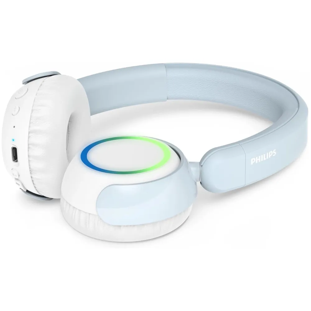 Philips Barn Og Baby|Hodetelefoner Og Hodesett|K4206 trådløse barnehodetelefoner med LED-paneler