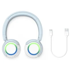 Philips Barn Og Baby|Hodetelefoner Og Hodesett|K4206 trådløse barnehodetelefoner med LED-paneler