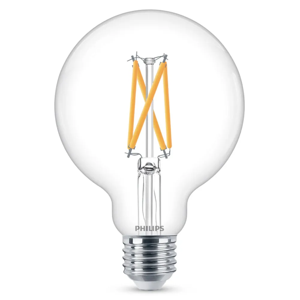 Philips Lyskilder|Kuleformet LED-filamentpære G93 E27 806 lm