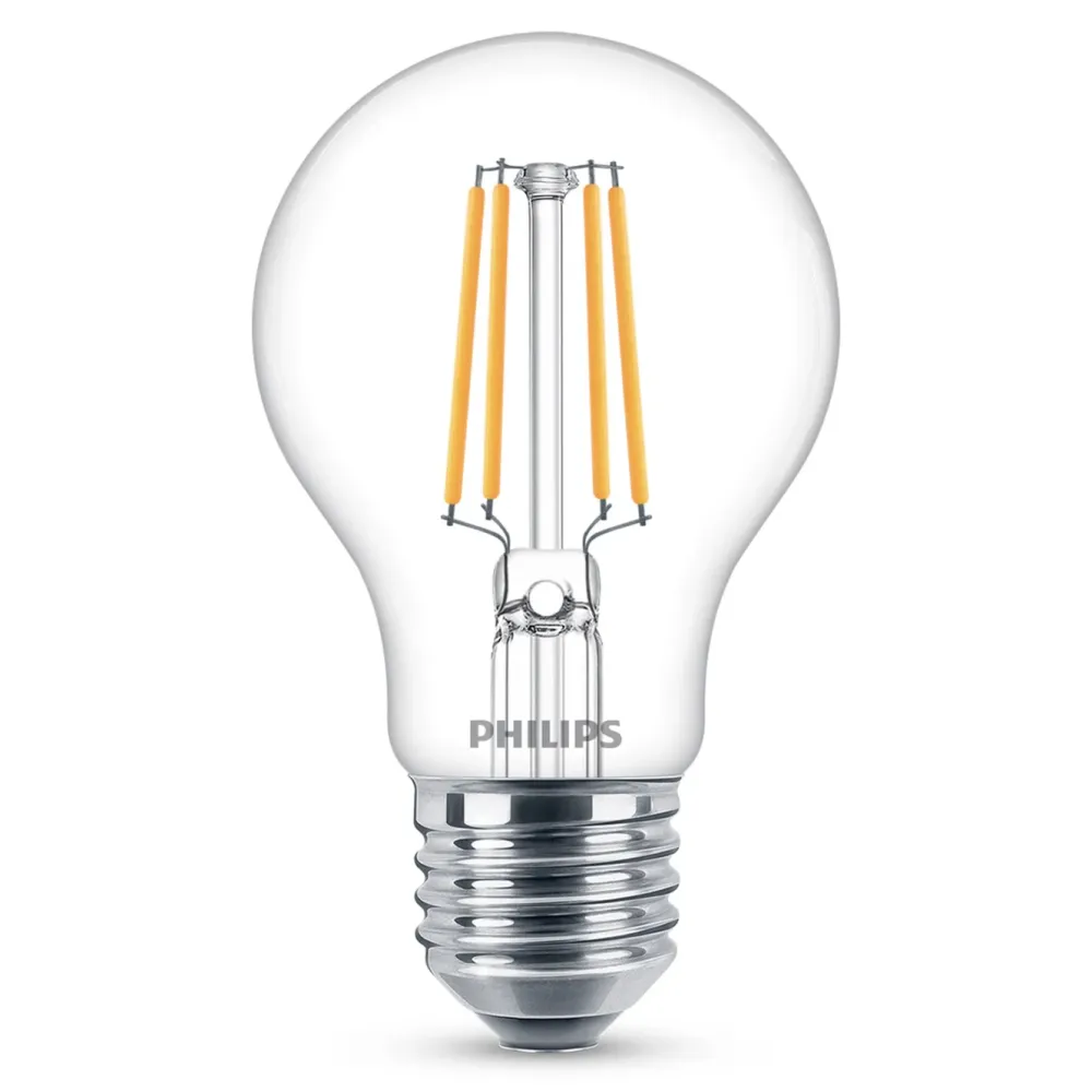 Philips Lyskilder|LED-pære E27 470 lm 3-pk.