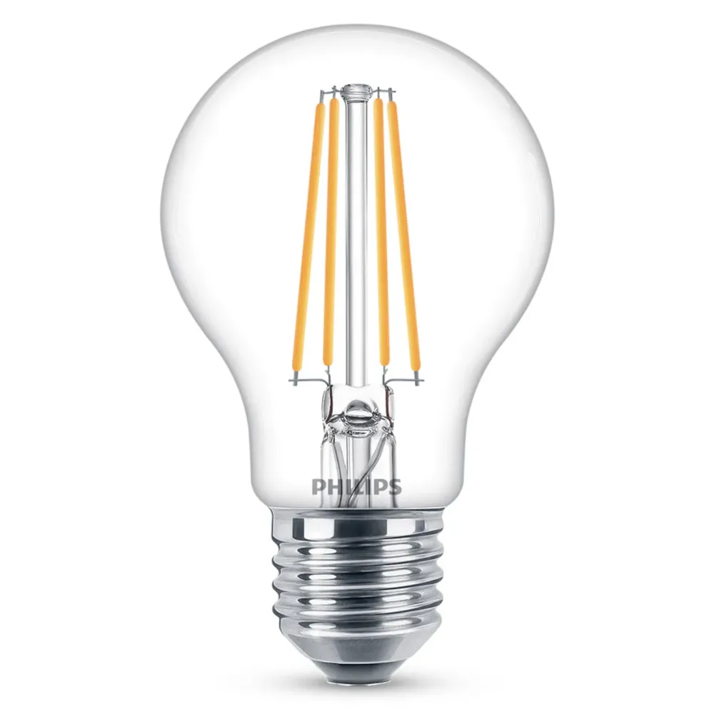 Philips Lyskilder|LED-pære E27 806 lm 3-pk.
