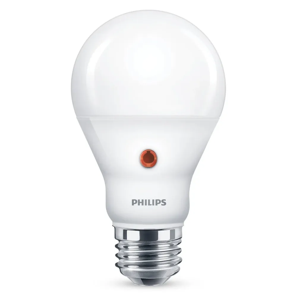 Philips Lyskilder|LED-pære med skumringsrele E27 806 lm