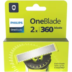 Philips Kropp Og Helse|OneBlade 360 erstatningsblad QP420/50 2-pack