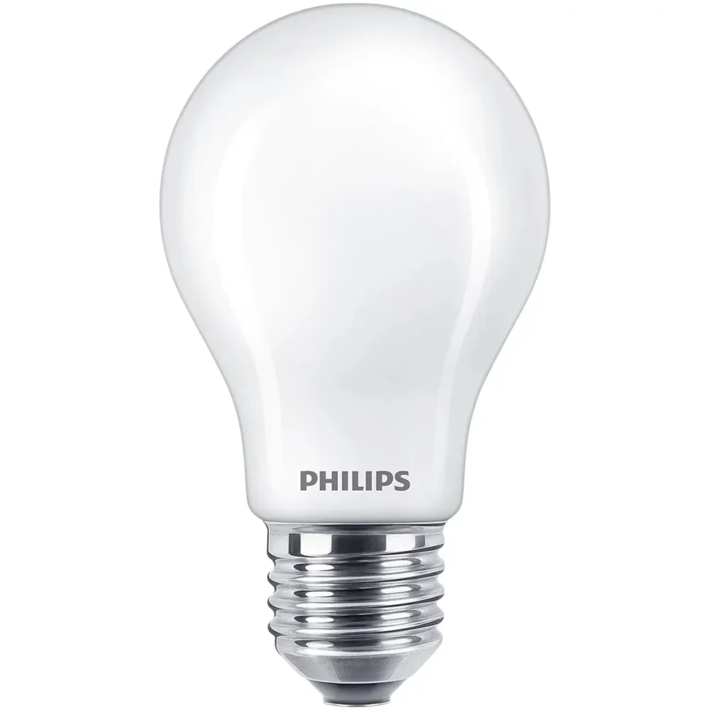 Philips Lyskilder|Frostet LED-pære E27 806 lm 2-pk.