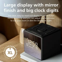Philips Musikkspiller Og Radio|Klokker Og Tellere|R4600 DAB+-klokkeradio med USB-C-lading