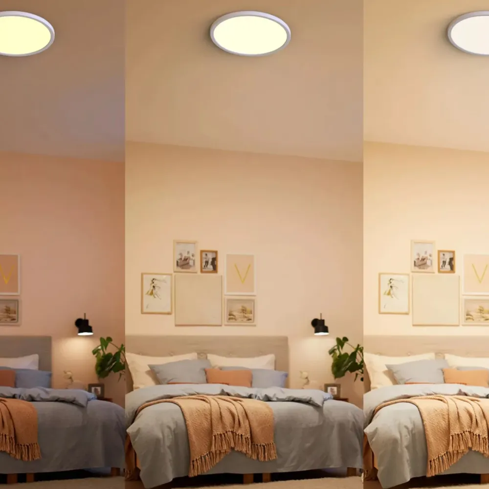 Philips Taklamper|Superslim CL550 taklampe 22 W SceneSwitch Hvit, Ø43 cm