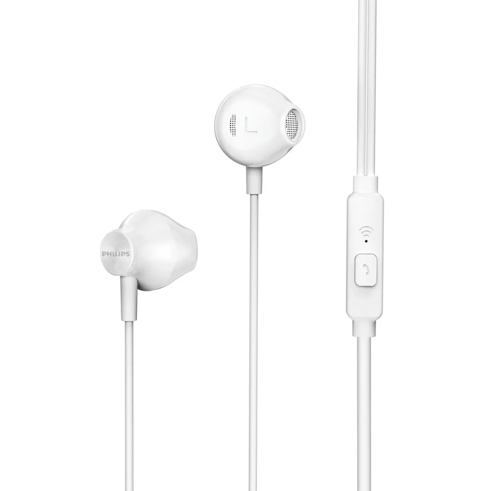 Philips Hodetelefoner Og Hodesett|TAUE101 in-ear-hodetelefoner med mikrofon